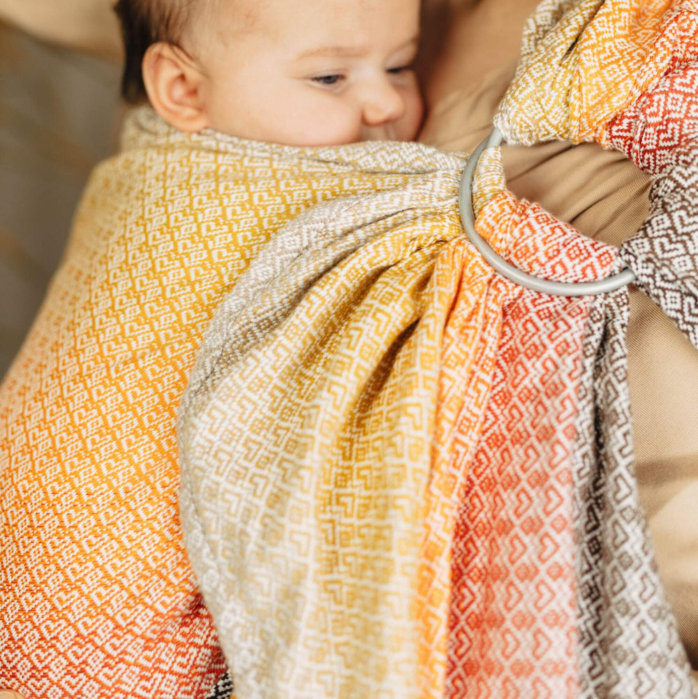LennyLamb - LennyLamb Ring Sling - Little Love Madison (100% Cotton) - Cloth and Carry