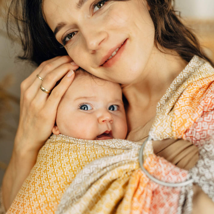 LennyLamb - LennyLamb Ring Sling - Little Love Madison (100% Cotton) - Cloth and Carry