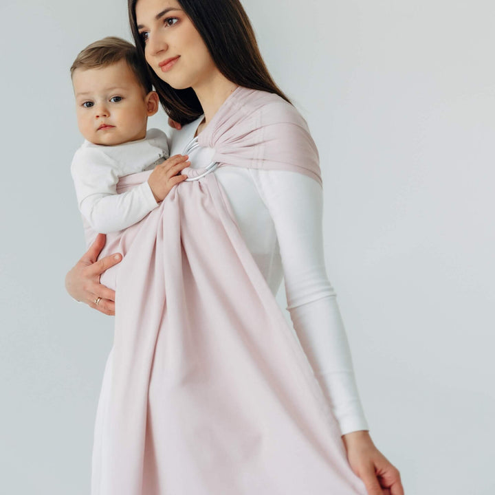 LennyLamb - LennyLamb Ring Sling - Marshmallow (Cotton/Bamboo) - Cloth and Carry