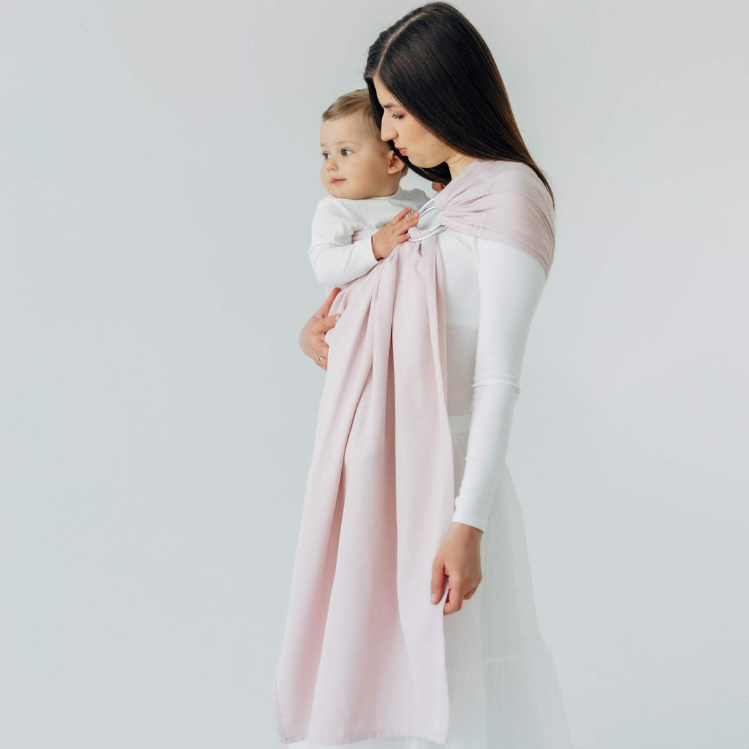 LennyLamb - LennyLamb Ring Sling - Marshmallow (Cotton/Bamboo) - Cloth and Carry