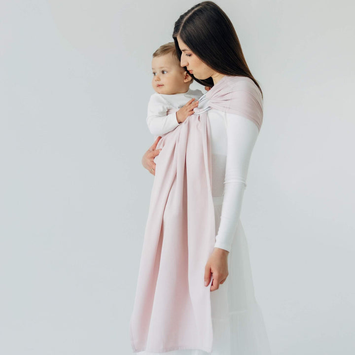 LennyLamb - LennyLamb Ring Sling - Marshmallow (Cotton/Bamboo) - Cloth and Carry