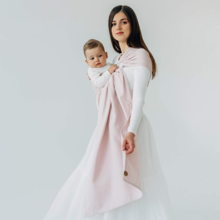 LennyLamb - LennyLamb Ring Sling - Marshmallow (Cotton/Bamboo) - Cloth and Carry