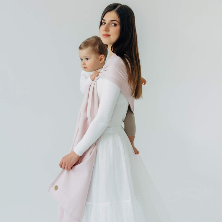 LennyLamb - LennyLamb Ring Sling - Marshmallow (Cotton/Bamboo) - Cloth and Carry