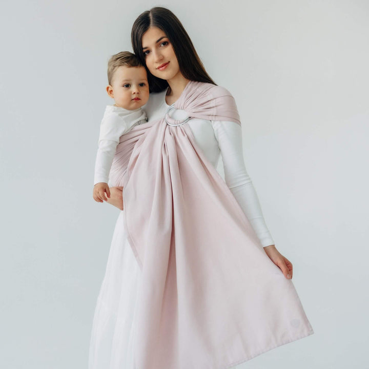LennyLamb - LennyLamb Ring Sling - Marshmallow (Cotton/Bamboo) - Cloth and Carry