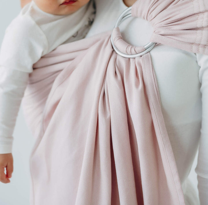 LennyLamb - LennyLamb Ring Sling - Marshmallow (Cotton/Bamboo) - Cloth and Carry