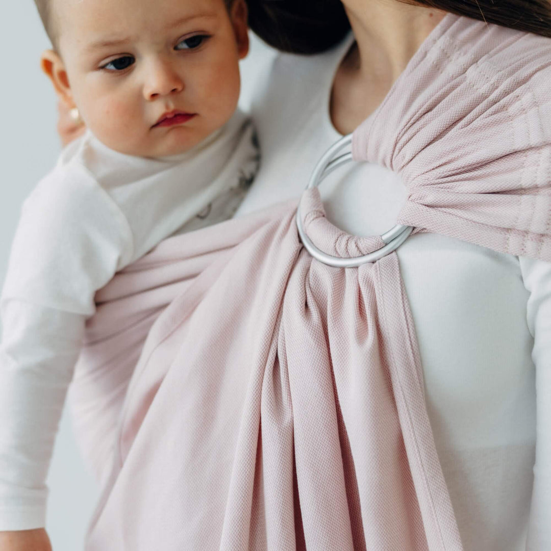 LennyLamb - LennyLamb Ring Sling - Marshmallow (Cotton/Bamboo) - Cloth and Carry