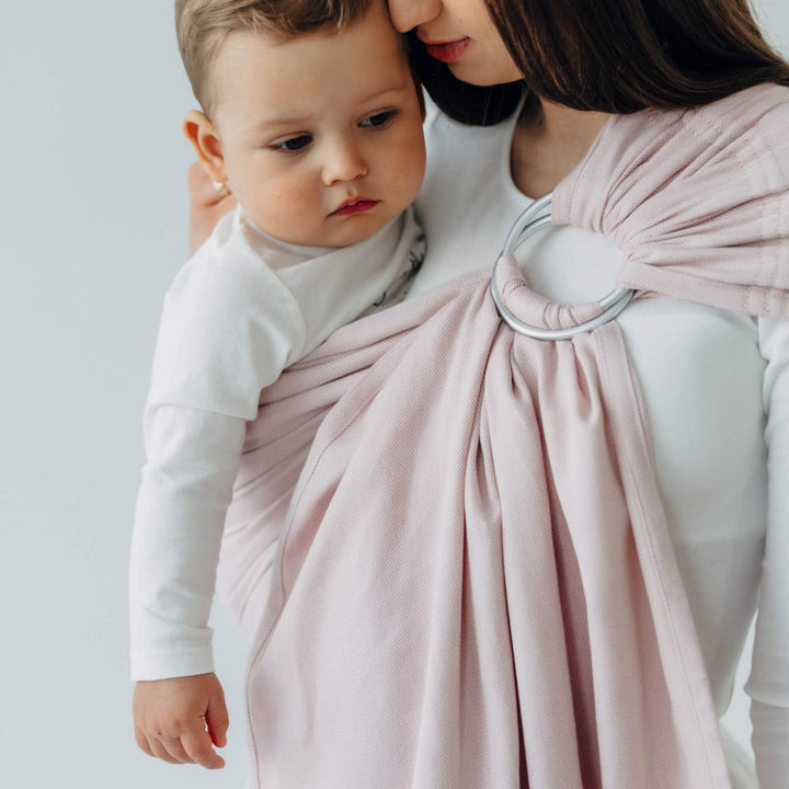LennyLamb - LennyLamb Ring Sling - Marshmallow (Cotton/Bamboo) - Cloth and Carry
