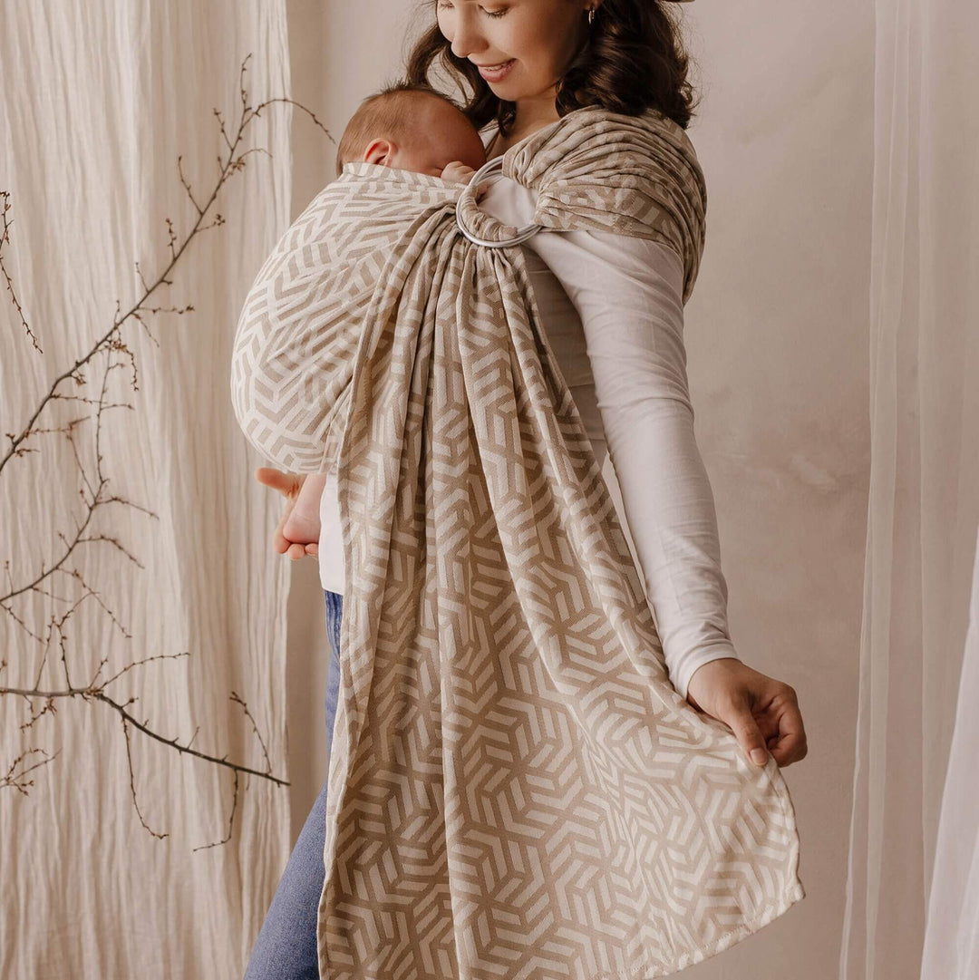 LennyLamb - LennyLamb Ring Sling - Tetris - Presto (Cotton/Bamboo) - Cloth and Carry