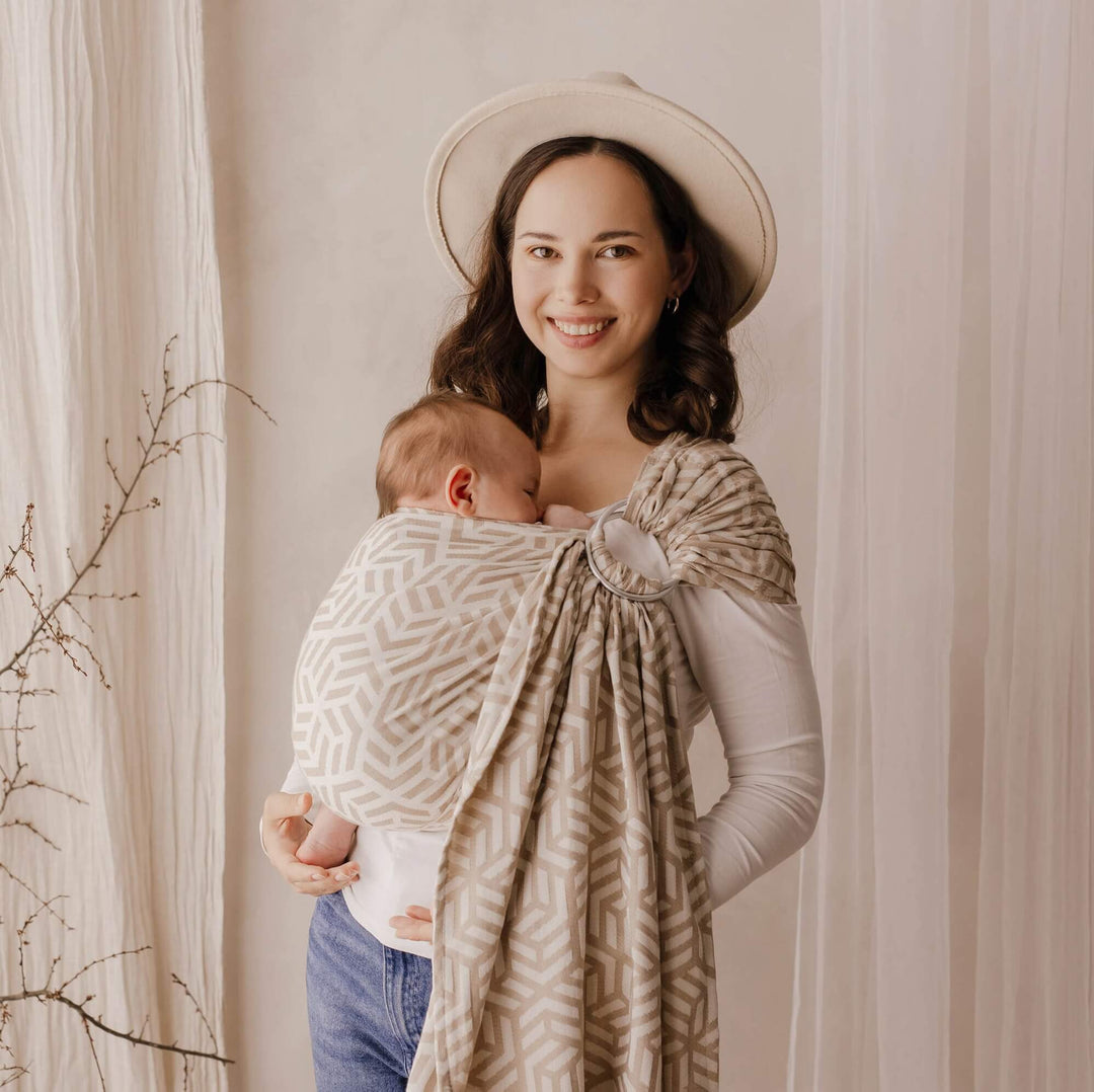 LennyLamb - LennyLamb Ring Sling - Tetris - Presto (Cotton/Bamboo) - Cloth and Carry