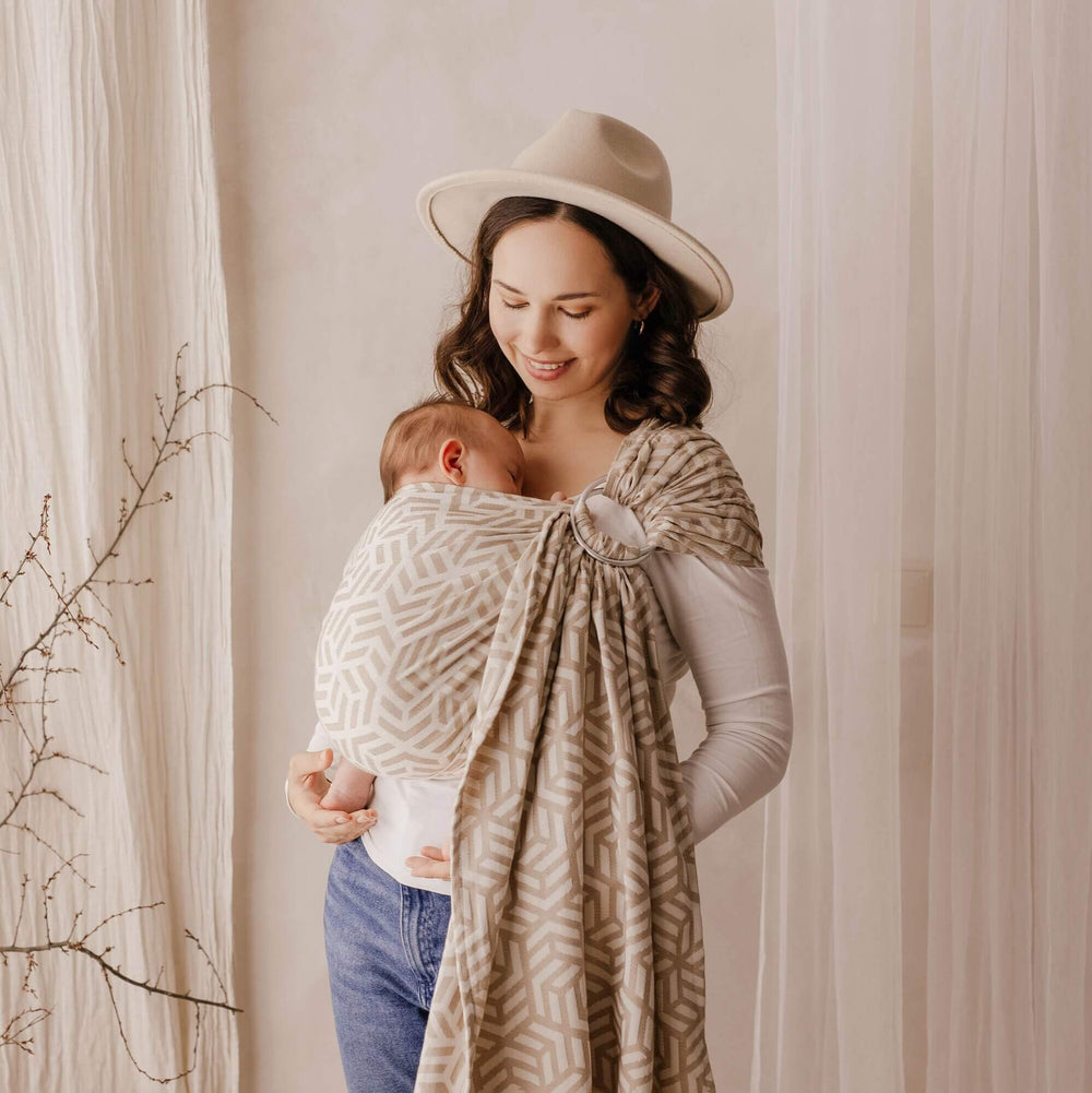 LennyLamb - LennyLamb Ring Sling - Tetris - Presto (Cotton/Bamboo) - Cloth and Carry