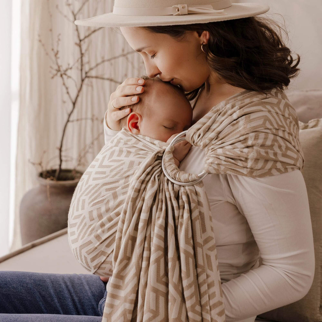 LennyLamb - LennyLamb Ring Sling - Tetris - Presto (Cotton/Bamboo) - Cloth and Carry