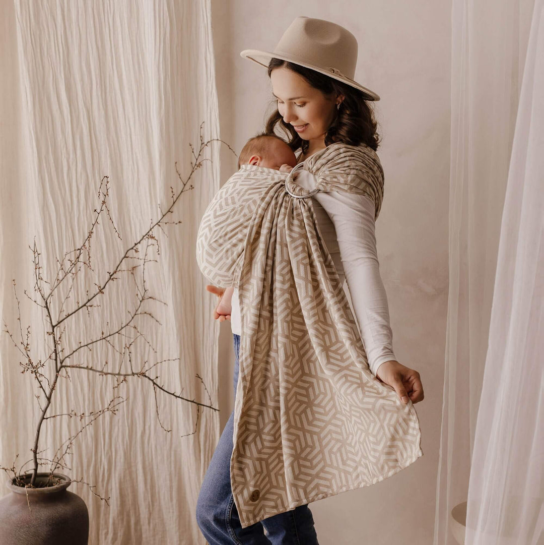 LennyLamb - LennyLamb Ring Sling - Tetris - Presto (Cotton/Bamboo) - Cloth and Carry