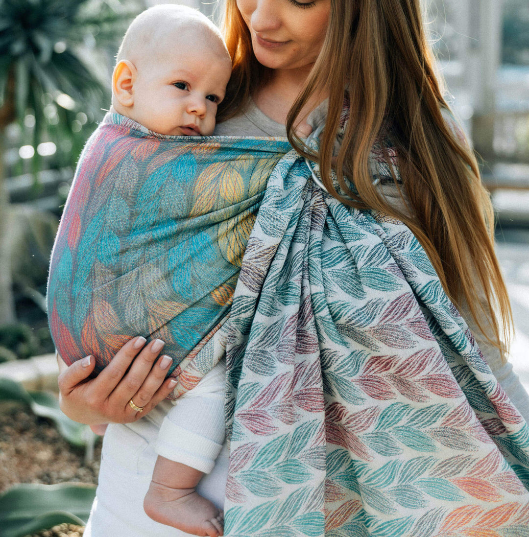 LennyLamb - LennyLamb Ring Sling - Tangled Plait (100% Cotton) - Cloth and Carry