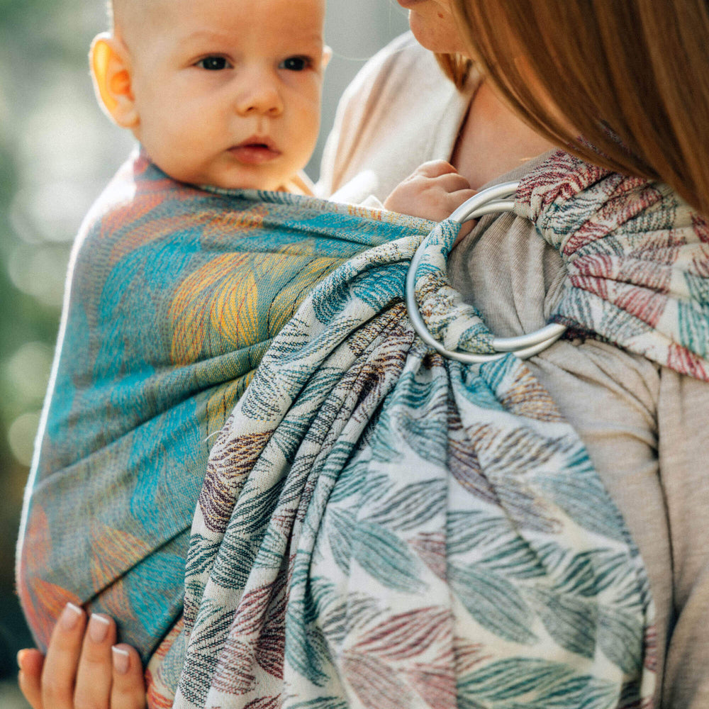 LennyLamb - LennyLamb Ring Sling - Tangled Plait (100% Cotton) - Cloth and Carry