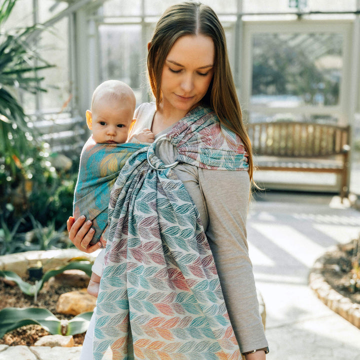 LennyLamb - LennyLamb Ring Sling - Tangled Plait (100% Cotton) - Cloth and Carry