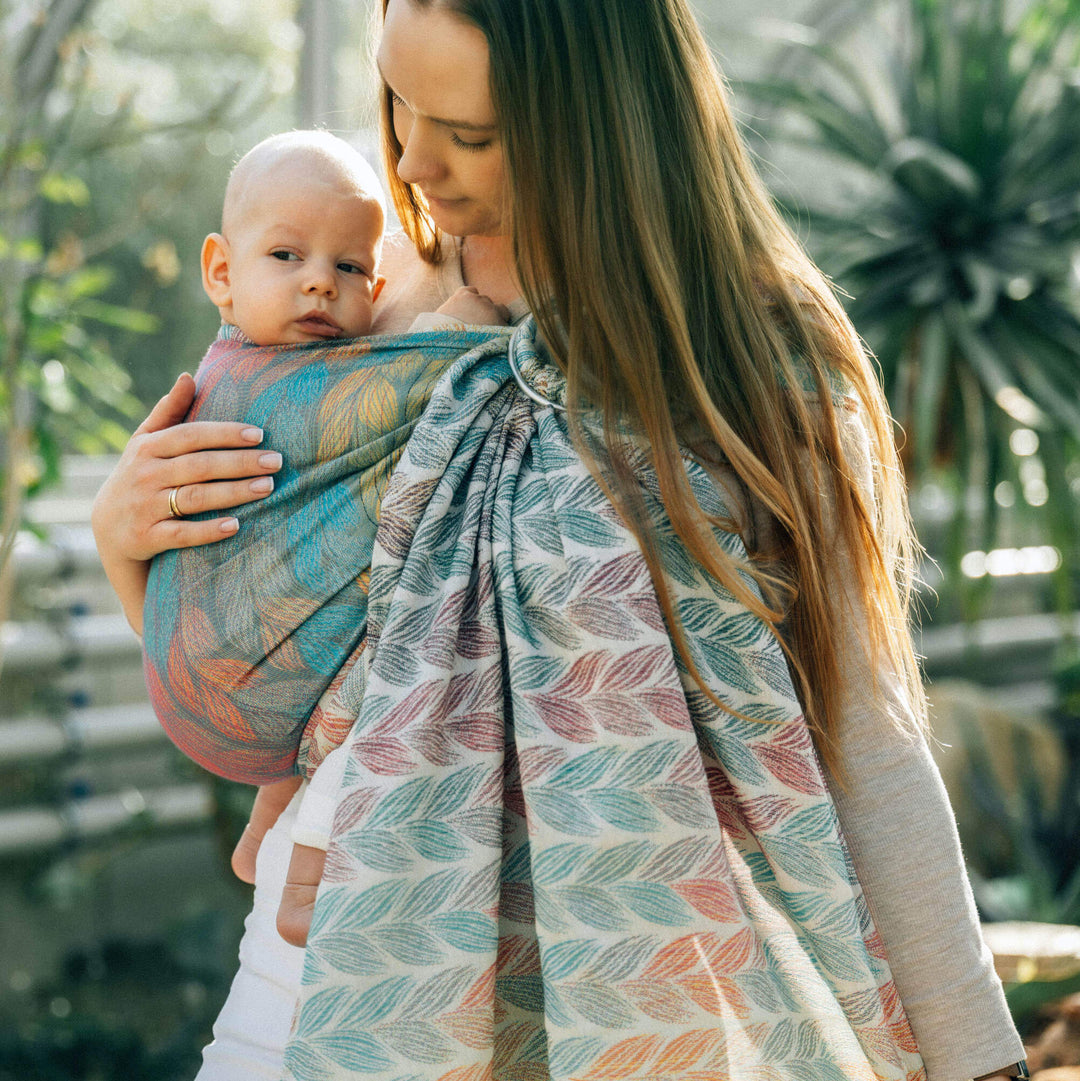 LennyLamb - LennyLamb Ring Sling - Tangled Plait (100% Cotton) - Cloth and Carry