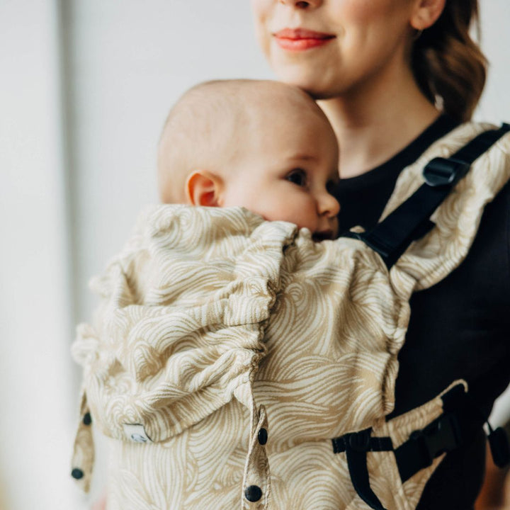 LennyLamb - LennyUpgrade Baby Carrier - Rapunzel Auratum (100% Cotton) - Cloth and Carry