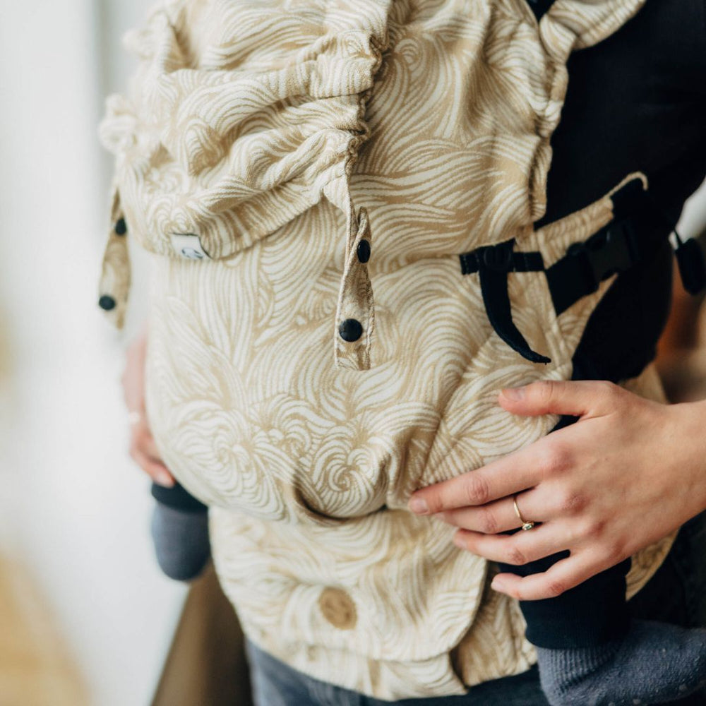 LennyLamb - LennyUpgrade Baby Carrier - Rapunzel Auratum (100% Cotton) - Cloth and Carry