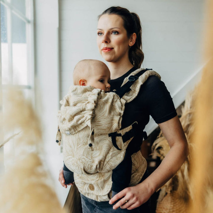 LennyLamb - LennyUpgrade Baby Carrier - Rapunzel Auratum (100% Cotton) - Cloth and Carry