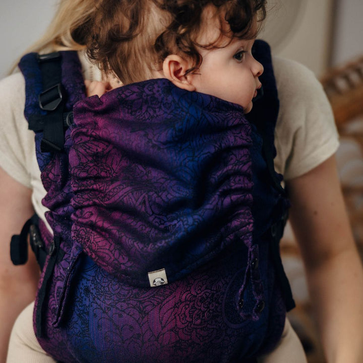 LennyLamb - LennyUpgrade Baby Carrier - Wild Wine Bouquet - Cloth and Carry