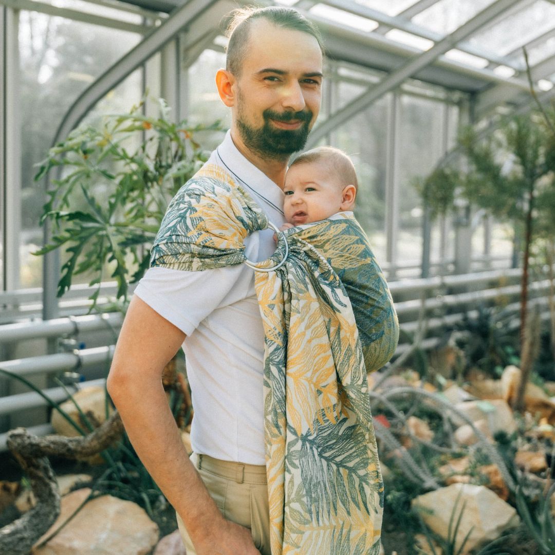 LennyLamb - LennyLamb Ring Sling - Rainforest Selva (100% Cotton) *PRE - ORDER* - Cloth and Carry