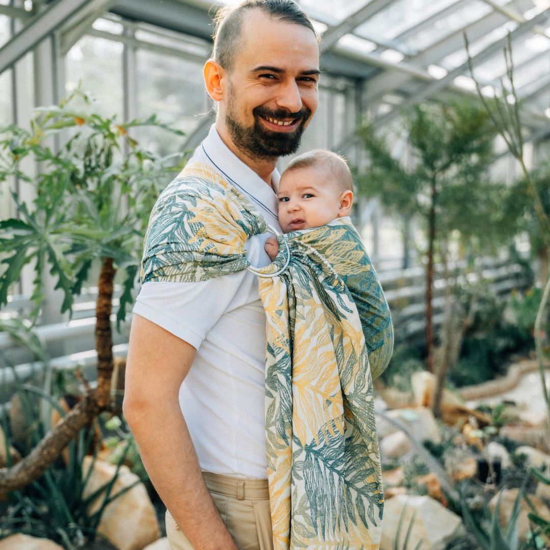 LennyLamb - LennyLamb Ring Sling - Rainforest Selva (100% Cotton) *PRE - ORDER* - Cloth and Carry