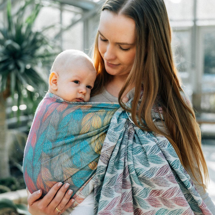 LennyLamb - LennyLamb Ring Sling - Tangled - Plait (100% Cotton) - Cloth and Carry