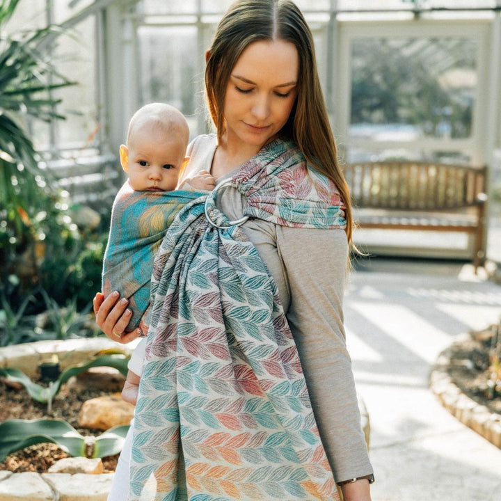 LennyLamb - LennyLamb Ring Sling - Tangled - Plait (100% Cotton) - Cloth and Carry
