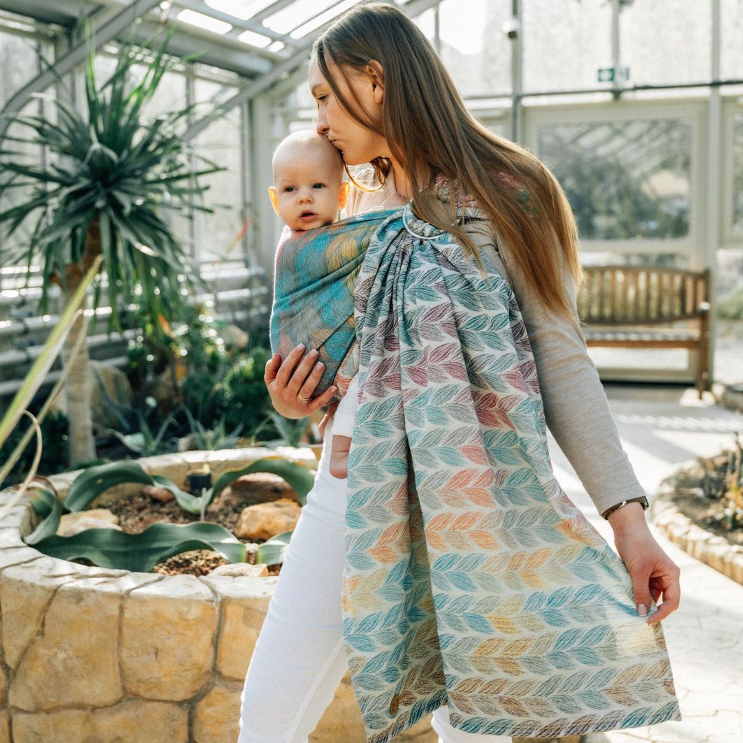 LennyLamb - LennyLamb Ring Sling - Tangled - Plait (100% Cotton) - Cloth and Carry