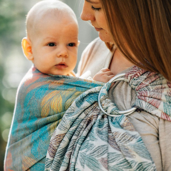 LennyLamb - LennyLamb Ring Sling - Tangled - Plait (100% Cotton) - Cloth and Carry
