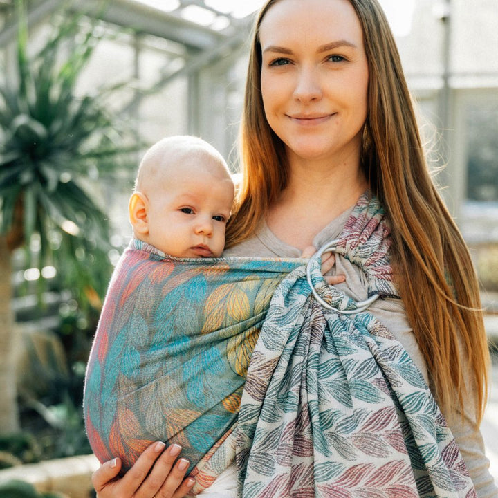 LennyLamb - LennyLamb Ring Sling - Tangled - Plait (100% Cotton) - Cloth and Carry