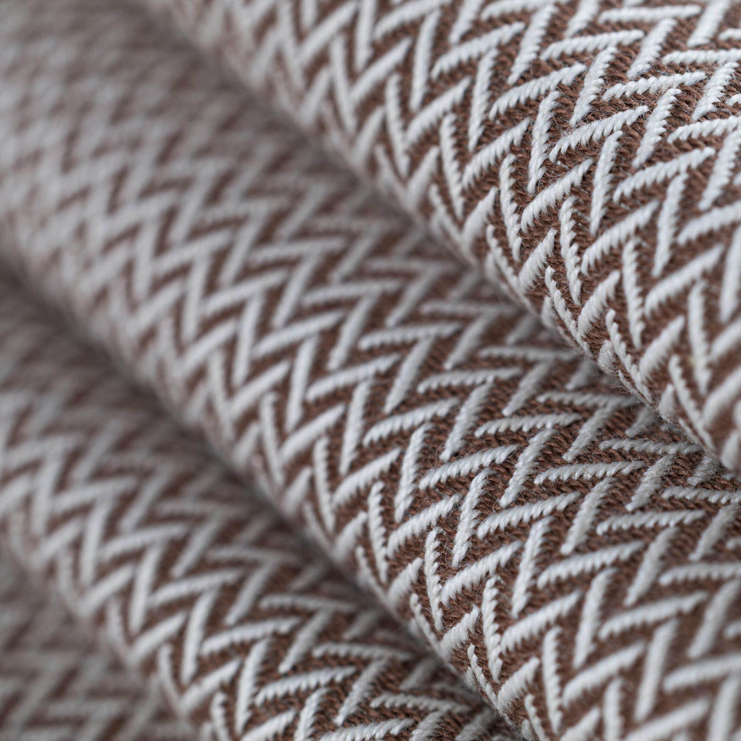 LennyLamb - LennyLamb Baby Sling Woven Wrap - Little Herringbone Almond - Cloth and Carry