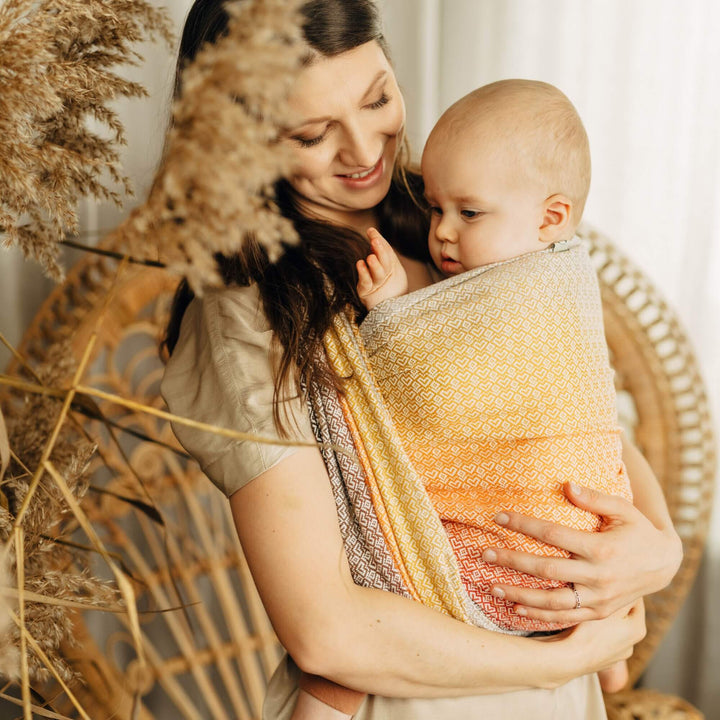LennyLamb - LennyLamb Baby Sling Woven Wrap - Little Love Madison (100% Cotton) - Cloth and Carry