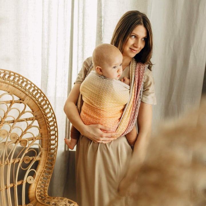 LennyLamb - LennyLamb Baby Sling Woven Wrap - Little Love Madison (100% Cotton) - Cloth and Carry