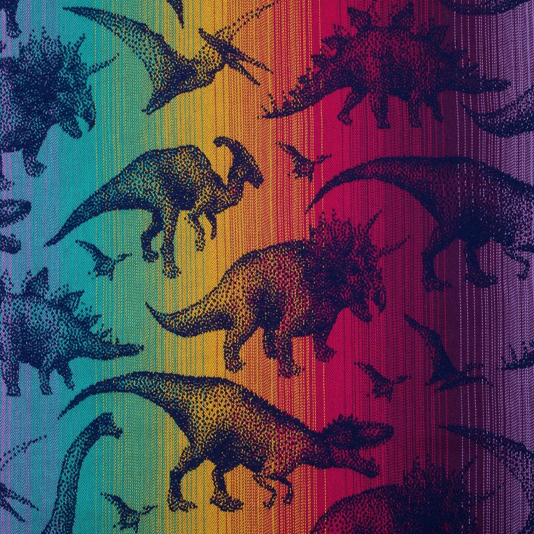 LennyLamb - LennyLamb Baby Sling Woven Wrap - Jurassic Park - New Era (100% Cotton) - Cloth and Carry