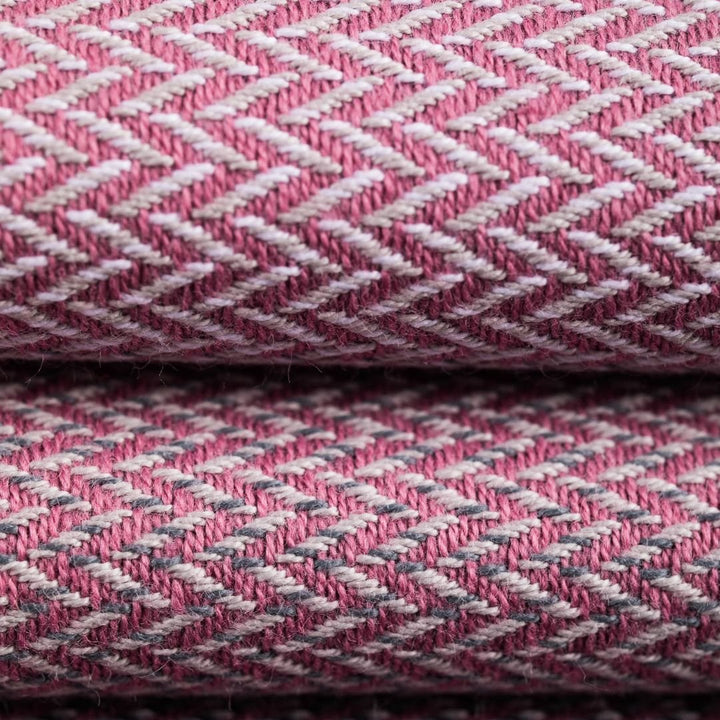 LennyLamb-LennyLamb Ring Sling - Little Herringbone Ombre Pink (100% Cotton) - Cloth and Carry