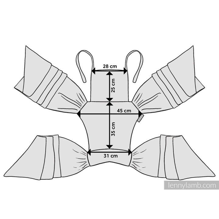 LennyLamb - Wrap - Tai Meh Dai Carrier: It's Bats (Pre - Order) - Cloth and Carry
