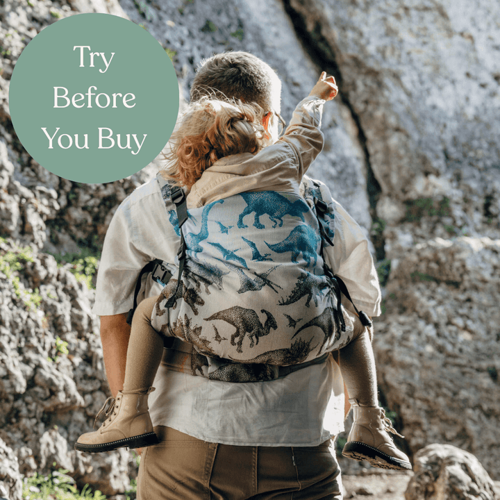 LennyLamb-Try Before You Buy: LennyPreschool Baby Carrier - Cloth and Carry