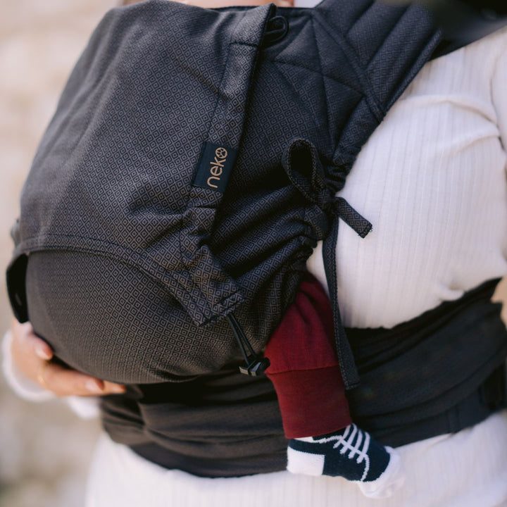 Neko Slings - Neko Slings Half Buckle Carrier - Shadow - Baby Size - Cloth and Carry