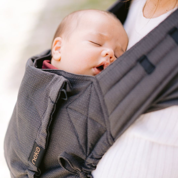 Neko Slings - Neko Slings Half Buckle Carrier - Shadow - Baby Size - Cloth and Carry