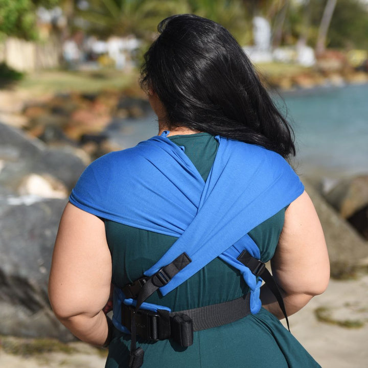 Neko Slings - Neko Tiny Hybrid Newborn / Preemie Baby Carrier - Cobalt - Cloth and Carry