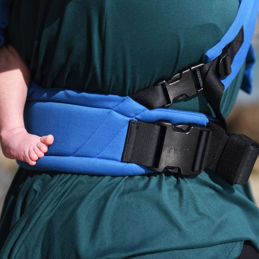 Neko Slings - Neko Tiny Hybrid Newborn / Preemie Baby Carrier - Cobalt - Cloth and Carry