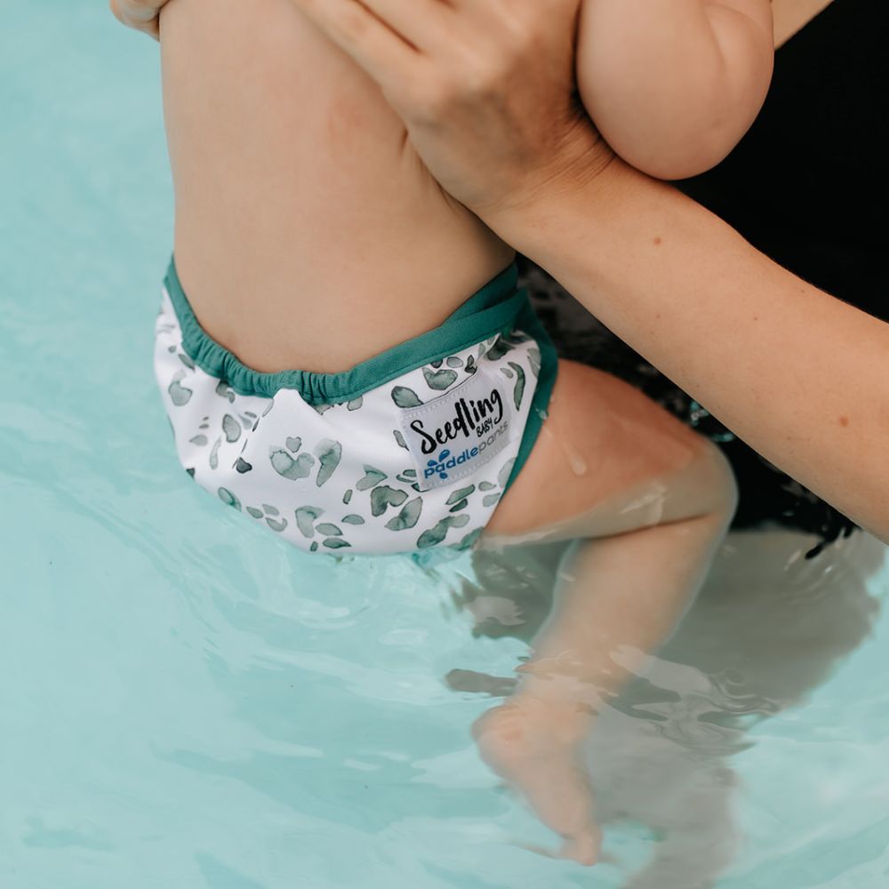 Seedling Baby-Paddle Pants - Adjustable Swim Nappy (4-16kg) - Cloth and Carry