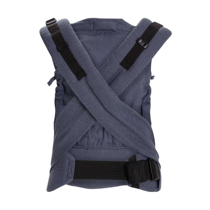 QuokkaBaby-QuokkaBaby Half Buckle Mei Carrier - Denim Blue - Cloth and Carry