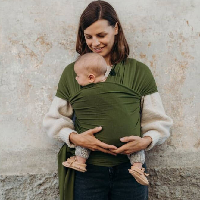 HIRE a Boba Stretchy Wrap - Newborn Baby Carrier | Cloth and Carry | Perth
