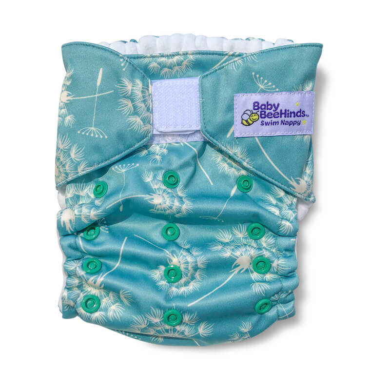 Baby Beehinds-Baby Beehinds Velcro Swim Nappy (4-16kg) - Cloth and Carry