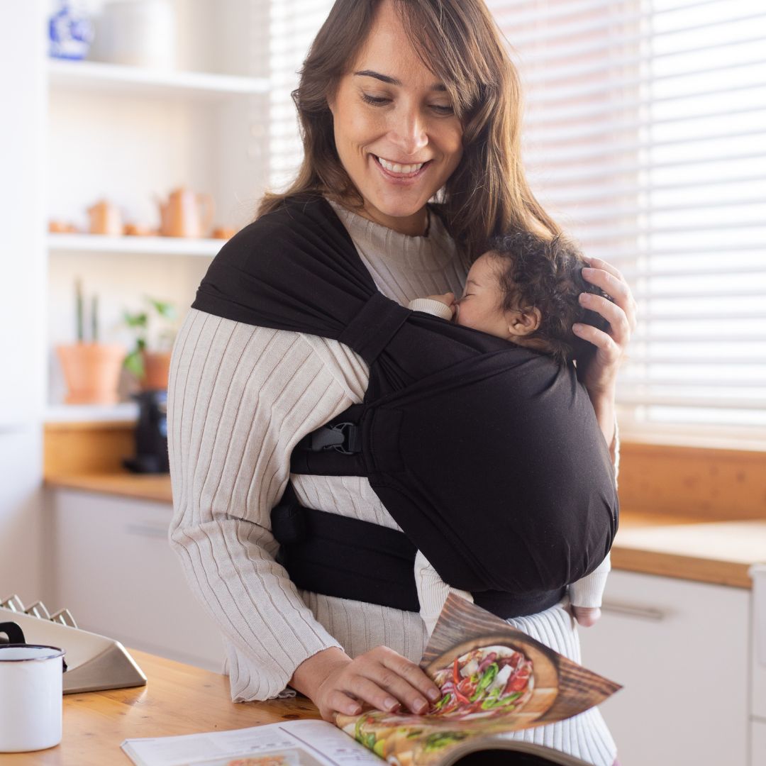 Boba-Boba Bliss Hybrid Stretchy Newborn Wrap Carrier (*NEW* V2) - Cloth and Carry