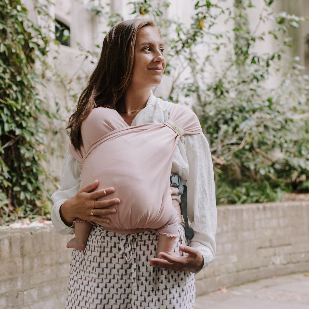 Boba-Boba Bliss Hybrid Stretchy Newborn Wrap Carrier (*NEW* V2) - Cloth and Carry