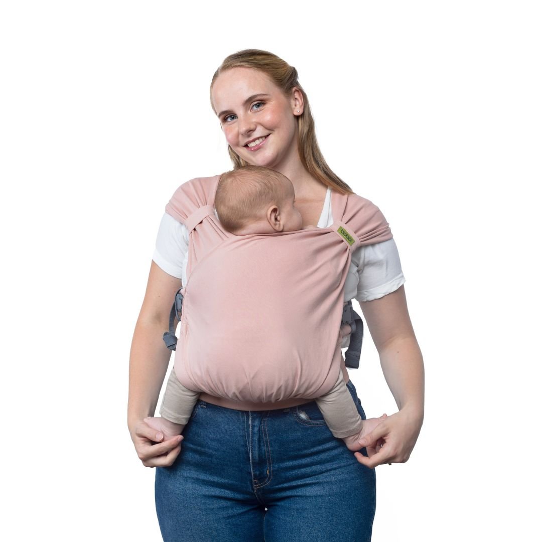 Boba-Boba Bliss Hybrid Stretchy Newborn Wrap Carrier (*NEW* V2) - Cloth and Carry