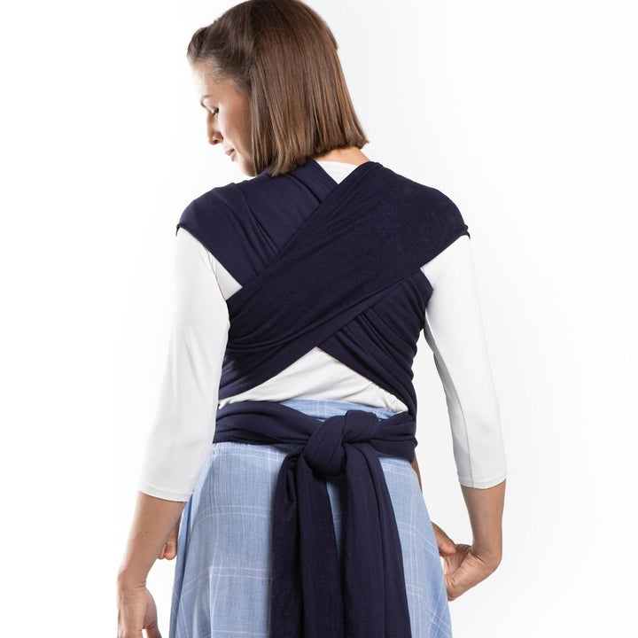 Boba-Boba Newborn Stretchy Wrap - Navy - Cloth and Carry